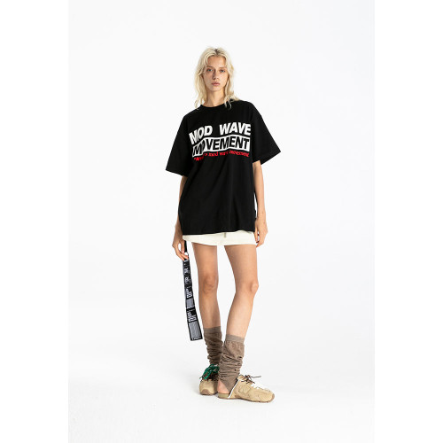 MWM Unisex κοντομάνικη μπλούζα Teddy Bear Streetwear Dog Print Tee
